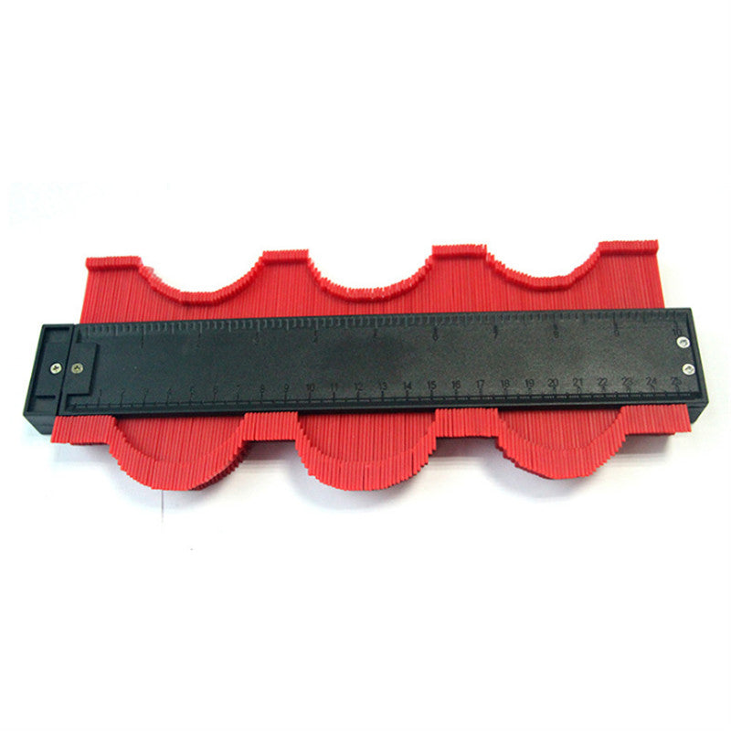 250mm Template Curvature Scale Ruler Contour Gauge Laminate Carpet Wood Tile Profile Measure Ruler