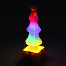 USB 360 Shining Christmas RGB Tree Shape 69 LED Bulb Festival Gift Party Decor