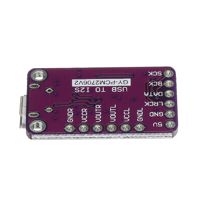 GY-PCM2706 USB TO I2S IIS Audio Power Amplifier Module OTG Sound Sub for MAC DAC Slave Daughter Card Decorder