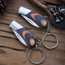 LAOTIE 85mm Stainless Steel Mini EDC Folding Blade Outdoor Survival Multifunctional Cutter Tools