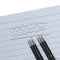 100pcs/set 0.7mm Rollerball Ballpoint Pen Standard Refill Office School Writing Supplies Stationery
