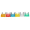 120pcs Mini Blade Fuse Box Assortment Set Automotive Truck Fuses Holder Kit