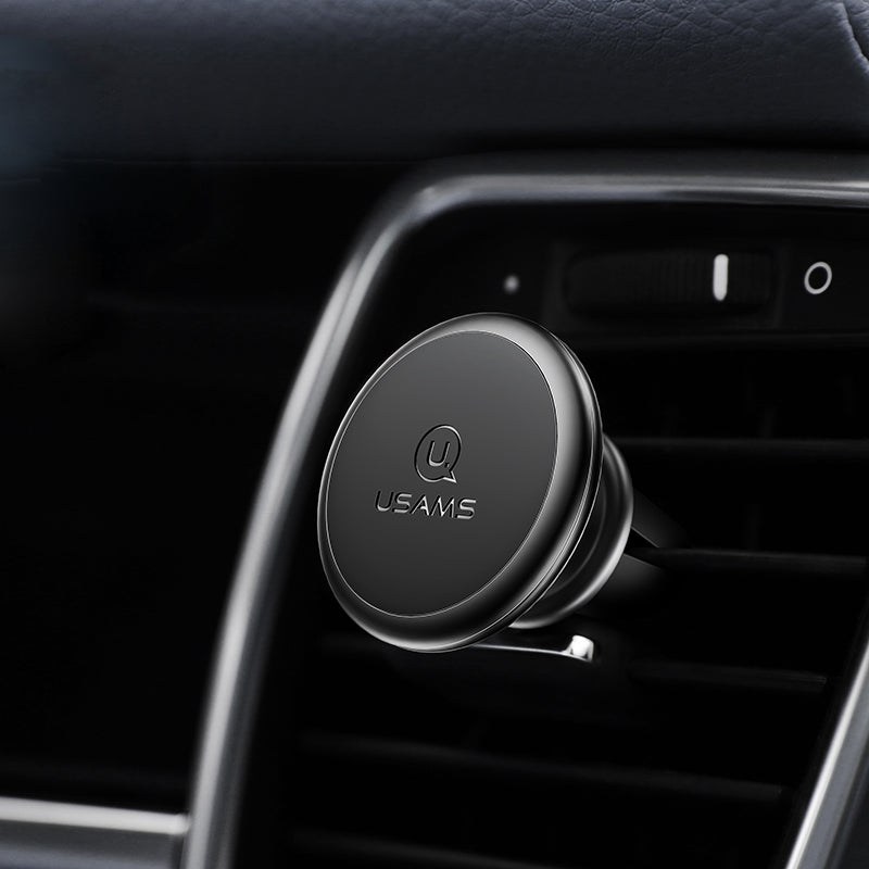 USAMS Strong Magnetic Air Vent Car Phone Holder Car Mount For 3.5-7.0 Inch Smart Phone iPhone Samsung Huawei Xiaomi