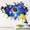 3D Sticker Outer Space Wall Stickers Home Decor Mural Art Removable Decor Sticker