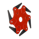 6 Teeth Grass Trimmer Head Steel Blades Razors Brush Cutter Tool