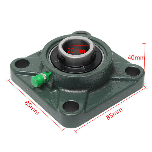 UCF204 20mm Diagonal Spherical Bearing Square Flange Pillow Block Bearing