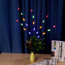 70CM Battery Power 20LED Pinecone Tree Branch Fairy String Light Christmas Home Party Decor