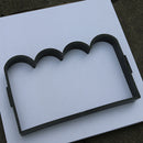 Fence Concrete Mold Brick Cement Mould Garden Path Plastic DIY Tool Courtyard