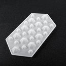 DIY Diamond Resin Casting Molds Silicone Jewelry Pendant Craft Making Mould