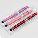 4 In 1 Multifunctional LED Light Touch Screen Capacitor Pen Laser Pointer Handheld Ballpoint Pen Electronic Touch Pen Random Color