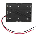 20pcs DC 11.1V 3 Slot 3 Series 18650 Battery Holder Box Case With 2 Leads And Spring
