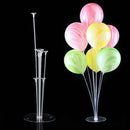 LED Plastic Balloon Stand Base Clear Balloon Stand Birthday Wedding Party Decorations