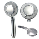 Bathroom Handheld Rainfall Shower Head ABS Chrome Water Saving Bath SPA Showerhead