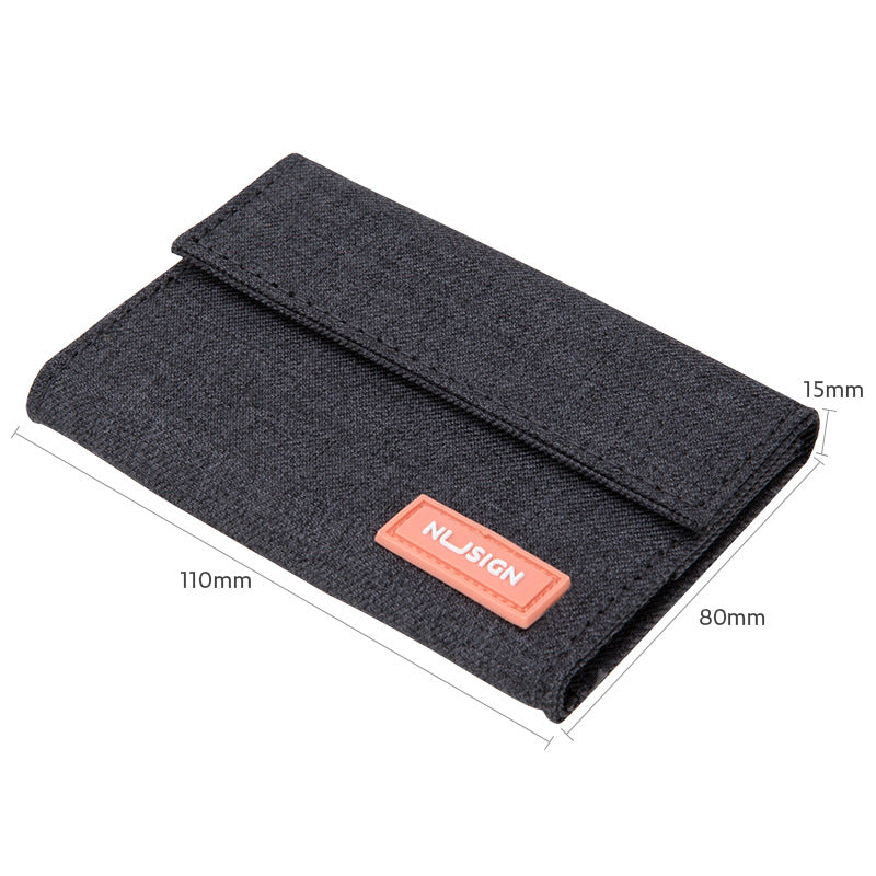 NUSIGN NS446 Card Wallet Card Holder Waterproof Business Card Storage Bag Travel Passport Protective Sleeve Case