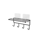 Self-adhesive Wall Hanging Storage Rack Hook Shelf Home Kitchen Organizer Holder