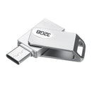 2 In 1 Waterproof Type-C OTG USB 2.0 8GB 16GB 32GB Flash Drive U Disk For Type-C Smart Phone Laptop Desktop PC Macbook