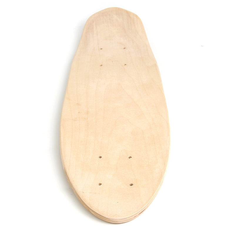 ALFAS Maple 7 Layers 24 Inch Skateboard DIY Fish Board Blank Deck Plate Street Cruising