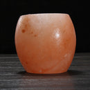 Crystal Himalayan Night Light Candle Holder Natural Salt Rock Tea Light Air Purifying Table Lamp