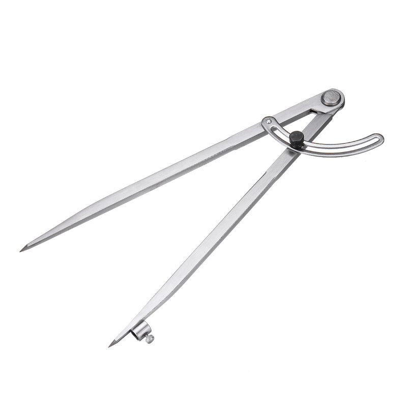 300mm Length Carbon Steel Wing Divider Pencil Marking Compass Circle Maker Adjustable Scriber