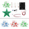 DIY Red/Green/Blue Light LED Flash Kit With Battery Box Pentagram Light Star Light Kit