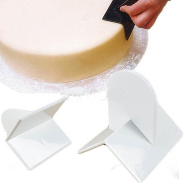 Cake Smoother Paddle Tools DIY Fondant Sugar Craft Polisher Finisher Decorations