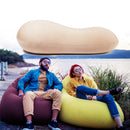 125x60cm Portable Bean Bag Lazy Sofa Adults Kids Beach Chair Lounger Lay Bag Couch Outdoor Travel