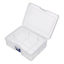 Plastic Compartment Storage Parts Organizer Container Adjustable Divider Grid Jewelry Craft Box Case