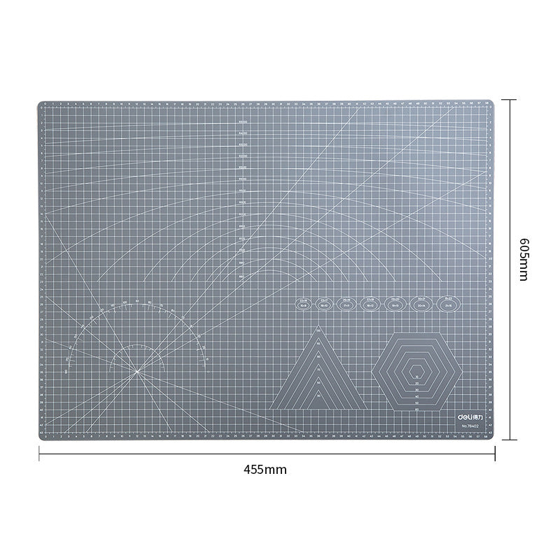 XIAOMI Ecosystem Deli 78402 1 Piece A2 Grid Self Healing Cutting Mat Durable PVC Craft Card Fabric Leather Paper Cutting Board Patchwork Tools