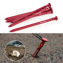 Naturehike NH17D024-D 6Pcs Tent Pegs 7001 Aluminium Alloy Nails Camping Stake Accessories