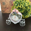10Pcs/Set Carriage Chocolate Candy Box Birthday Wedding Party Favor Box Decorations