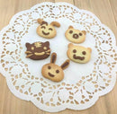 Honana 100pcs Hollow Round Lace Oil Absorbing Paper Cake Biscuit DIY Baking Food Filter Paper