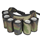 6 Pack Beer Soda Belt Drinks Beer Belt Holder Bottlr Carrier For Outdoor Camping Party