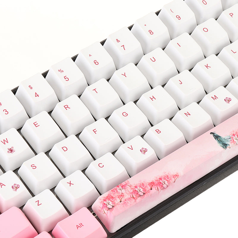 OEM Profile Girl PBT Sublimation Keycap for 60% Anne pro 2 Royal Kludge RK61 Geek GK61 GK64 Mechanical Keyboard