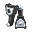 2pcs ABS Car Seat Back Hook Headrest Hangers Vehicle Interior Bag Holder Clip with Button