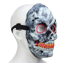 Novelties LED Skeleton Skull Mask Fancy Scary Halloween Adult Costume Accessory
