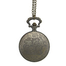 DEFFRUN Vintage Transportation Classic Analog Quartz Pocket Watch
