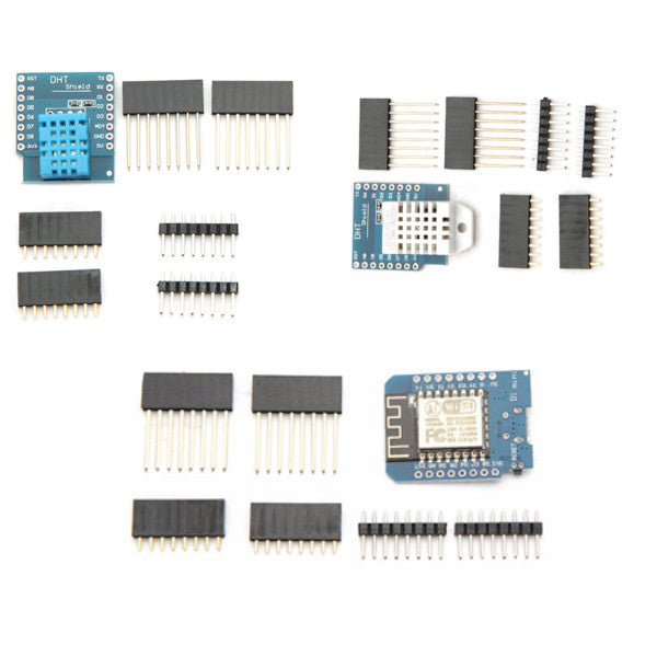 Geekcreit DHT11 Shield + DHT22 Shield + D1 Mini NodeMcu Lua WIFI ESP8266 Development Board