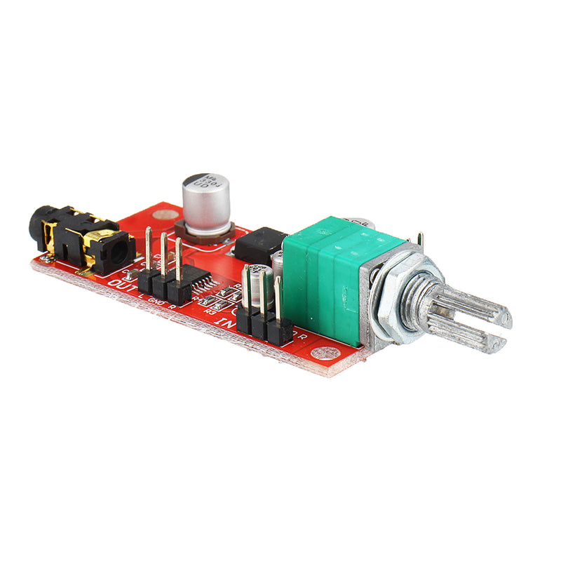 MAX4410 Headphone Amplifier Board Headset Amplifier Mini Amp For Pre-amplifier Single Battery Power Replace NE5532