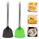 Non Stick Silicone Spatula Pancake Omelets Burgers Slice Turner Kitchen Utensils