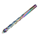 Drillpro 6-12mm Colorful Triangular Ceramic Tile Drill Bit 6/8/10/12mm Glass Drill Tool for Glass Wood Tiles Marble
