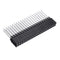 5pcs 2x20 PIN Double Row Straight Female Pin Header 2.54MM Pitch Pin Long 12MM Strip Connector Socket 2*20 40 PIN 2x20pin