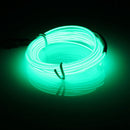 3M EL Led Flexible Soft Tube Wire Neon Glow Car Rope Strip Light Xmas Decor DC 12V
