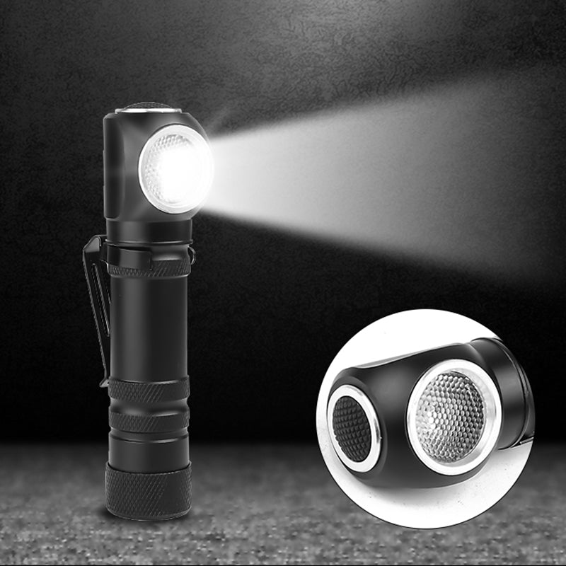 XANES 1935 Poratble LED Work Light XHP50 3Modes USB Rechargeable Outdoor Multifunctional Flashlight Emergency Light Camping Light with Magnet and Clip