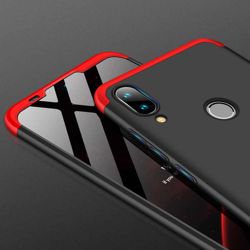 Bakeey 3 in 1 Double Dip 360 Full Hard PC Protective Case For Xiaomi Mi Play