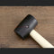 MYTEC Cooked Bakelite Handle Rubber Hammer Rubber Hammer Floor Tile Tools Tile Decoration Hammers
