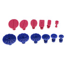 13Pcs 2 In 1 Dent Puller Lifter Hammer Hail Removal T Bar Tools Repair Kit Tabs