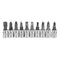 46pcs Assorted Socket Set Ratchet Tools Kit Torque Wrench Sets Maintenance W/ Box
