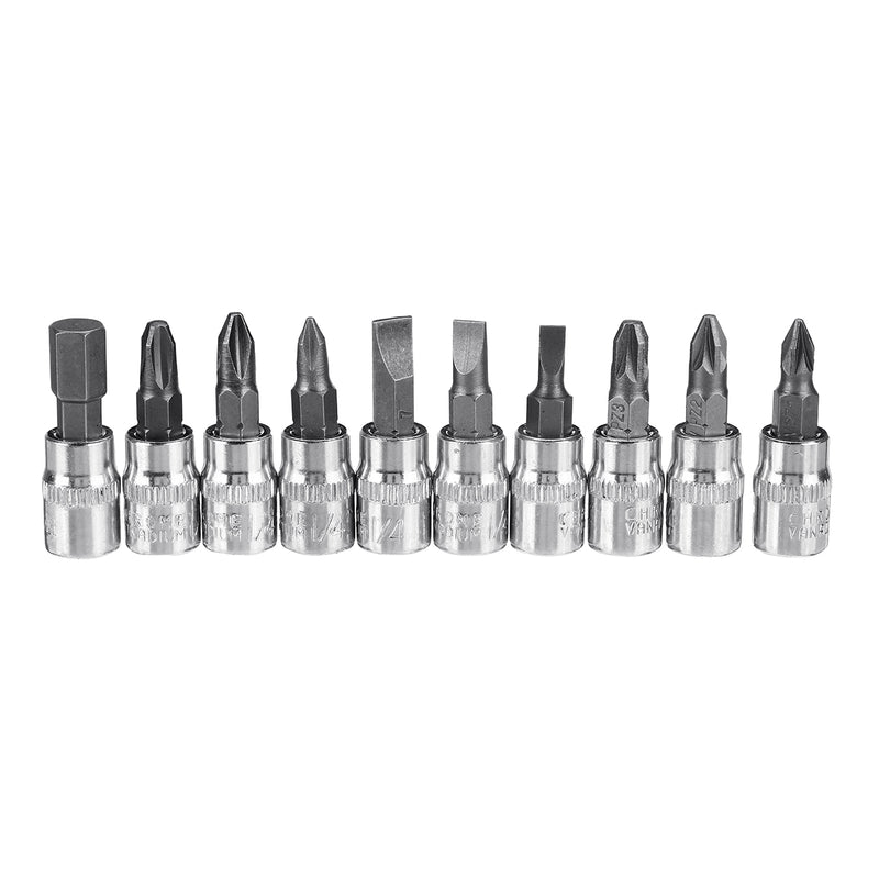 46pcs Assorted Socket Set Ratchet Tools Kit Torque Wrench Sets Maintenance W/ Box