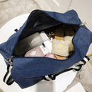 Large Capacity Women Men Canvas Handbag Sports Gym Yoga Bag Shoulder Travel Bags