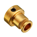 Brass Feeding Wheel 1.75mm Filament Extruder Drive Gear For 3D Printer Extruder Pulley